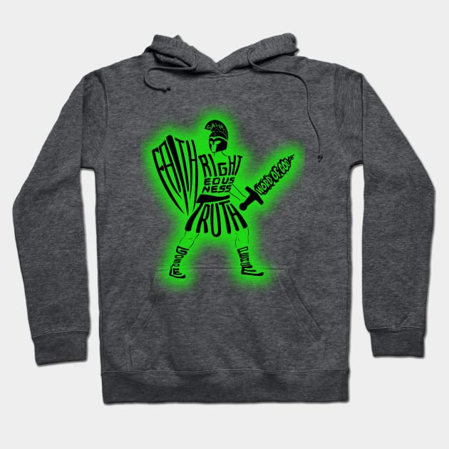 ARMOR OF GOD GREEN Hoodie by Seeds of Authority